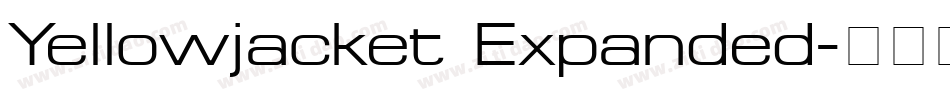 Yellowjacket Expanded字体转换